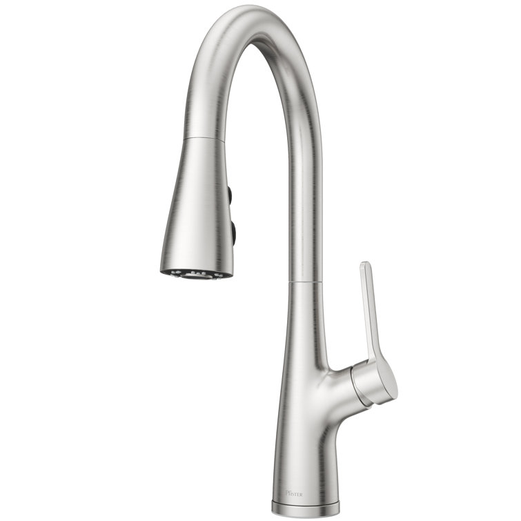 Neera Stainless Steel Pull Down Single Handle Kitchen Faucet
