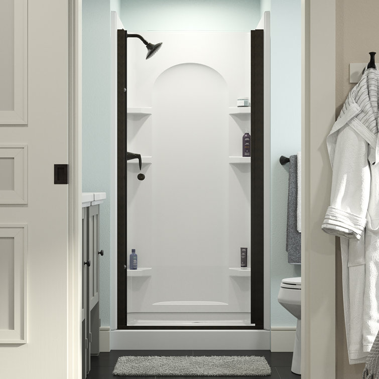 Alteo Oil-Rubbed Bronze Wall Mounted Shower Trim with Lever Handle