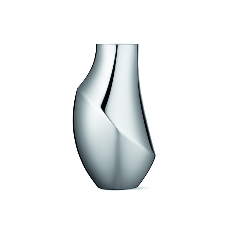 Scandinavian Elegance Stainless Steel Bouquet Table Vase