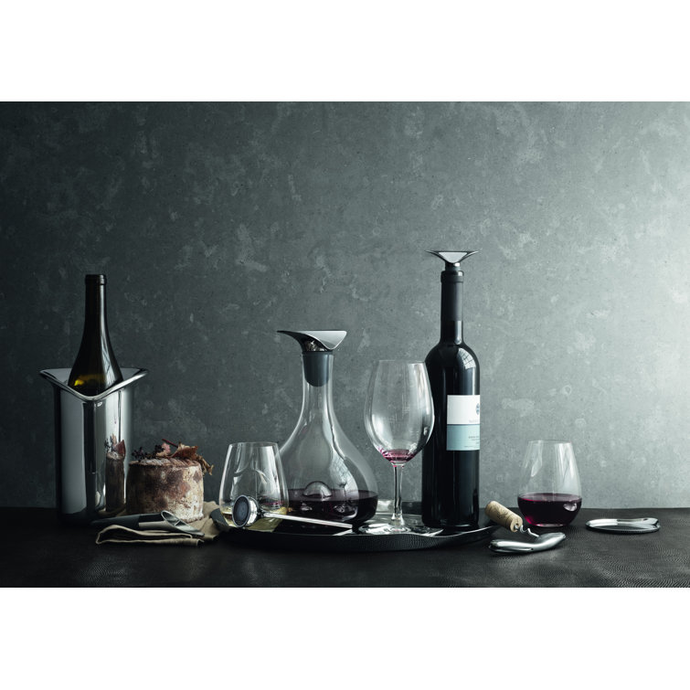 Stainless Steel Oval Wine and Bar Serving Tray