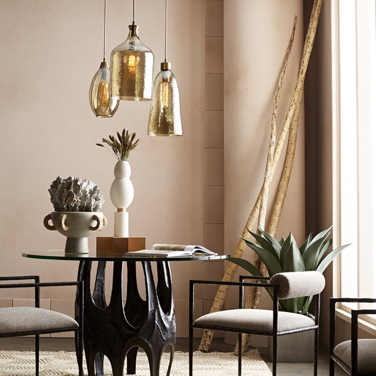 Barbana Pewter Upholstered Armchair with Iron Frame