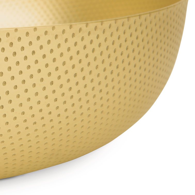 Alessi Textures & Colours Epoxy Resin Round Basket, 11.42", Black