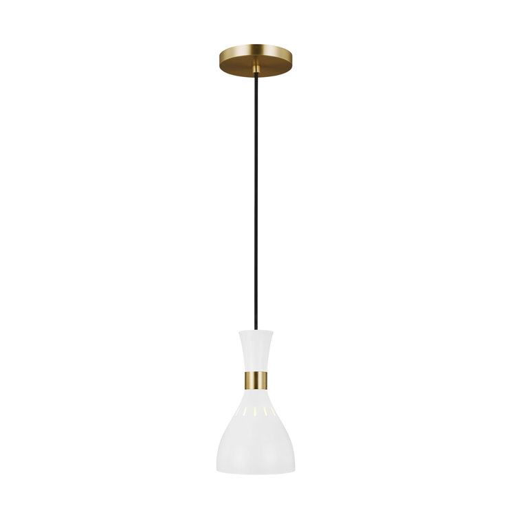 Ellen DeGeneres Joan Matte White Mini Globe Pendant Light