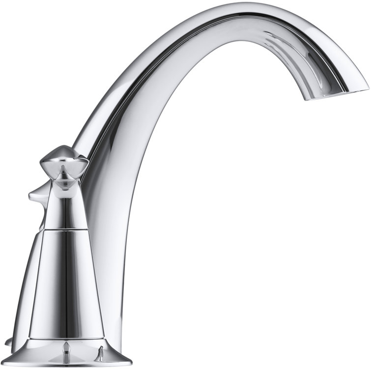 Alteo Polished Chrome 8" Widespread Bathroom Faucet with Lever Handles