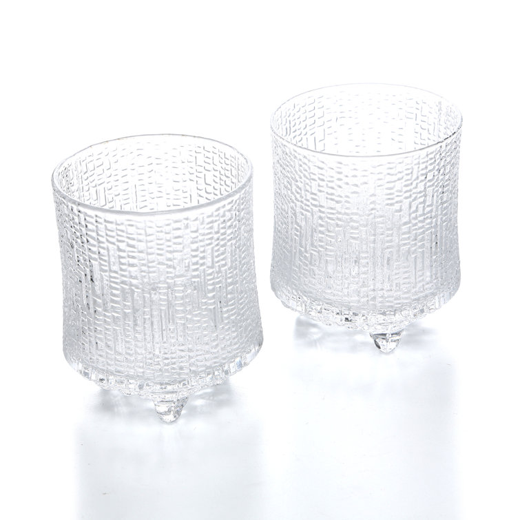 Lapland Ice-Inspired Ultima Thule 9.5 oz. Old Fashioned Glass Pair