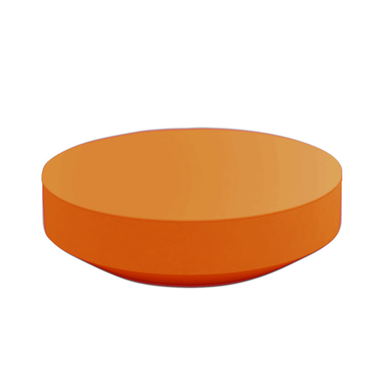 Vela Ecru 47.25" Indoor/Outdoor Plastic Coffee Table