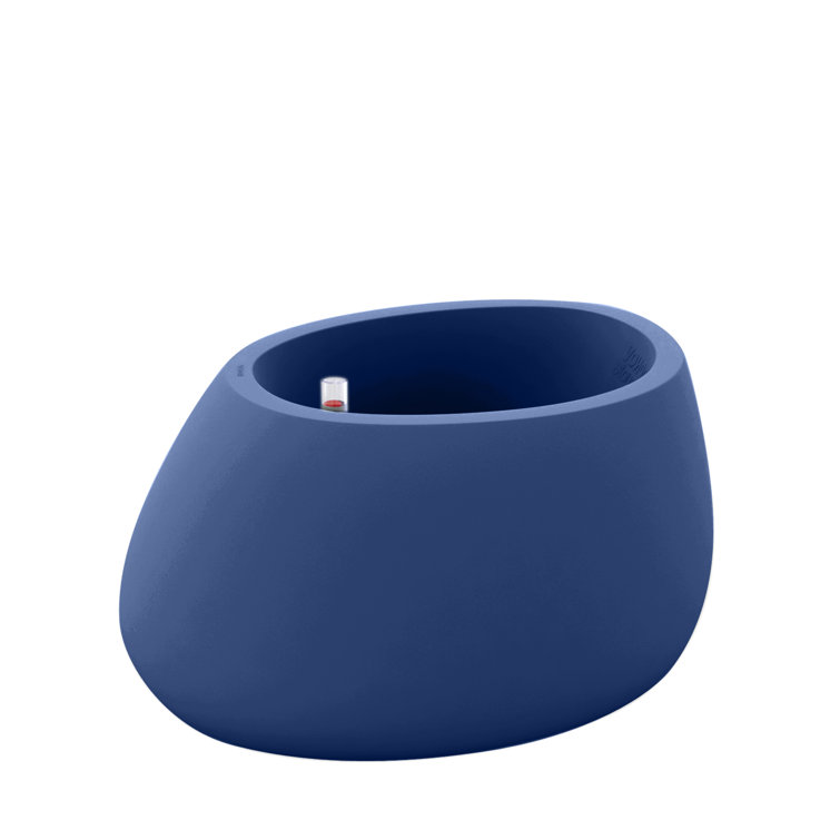 Anthracite Oval Resin Indoor/Outdoor Pot Planter