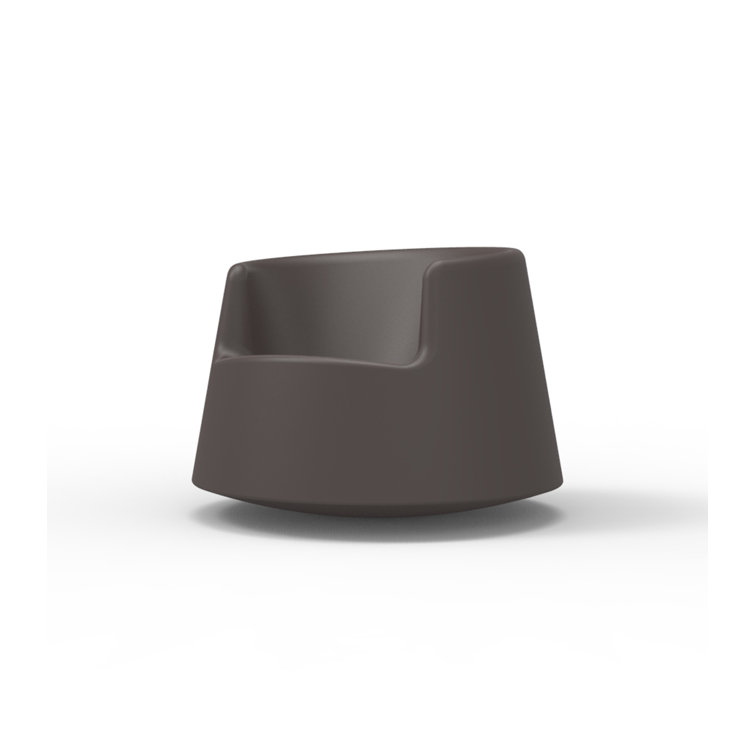 Bronze Indoor/Outdoor High Armrest Patio Chair