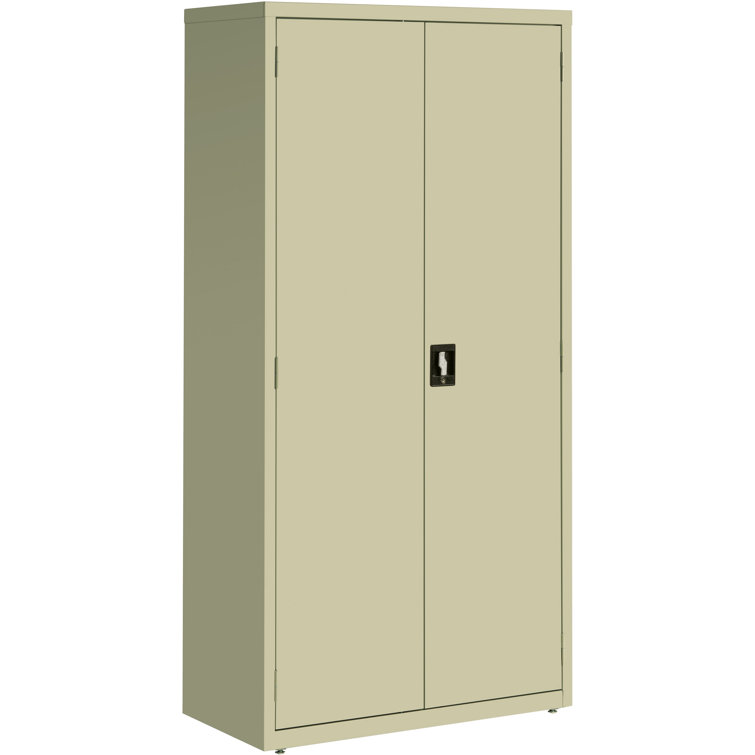 Putty Steel Lockable Office Cabinet with Adjustable Shelving