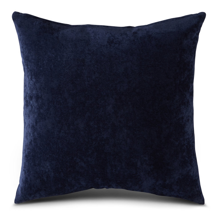 Royal Velvet 24" Square Polyester Throw Pillow Cover
