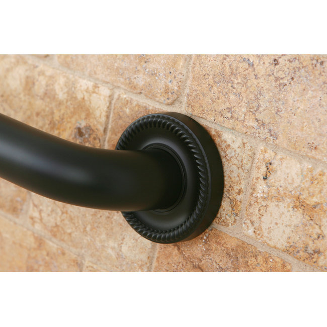 Camelon 16-Inch Oil Rubbed Bronze Stainless Steel Grab Bar