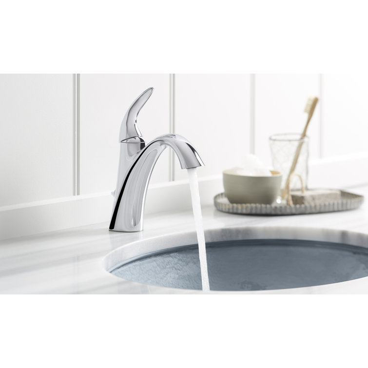 Elegance Polished Chrome Single-Lever Bathroom Faucet