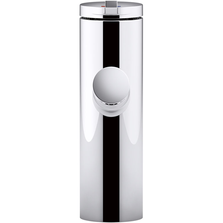 Elate Polished Chrome Single-Handle Low-Arc Bathroom Faucet