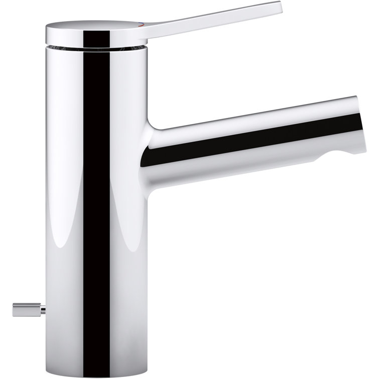 Elate Polished Chrome Single-Handle Low-Arc Bathroom Faucet