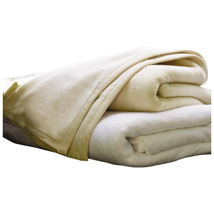 Luxurious Flint Cotton Throw Blanket - Twin Size, Machine Washable