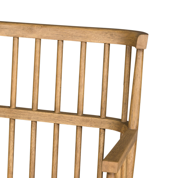 Aspen Sandy Oak 52" Contemporary Bench