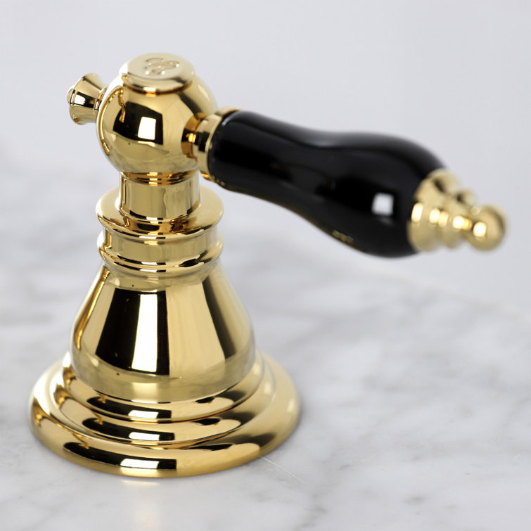 Duchess Traditional Polished Brass Widespread Bathroom Faucet