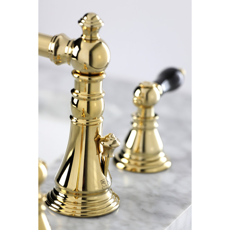 Duchess Traditional Polished Brass Widespread Bathroom Faucet