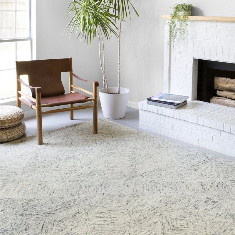 Sky High Hand-Tufted Wool Rectangular Area Rug, 11'6" x 15'
