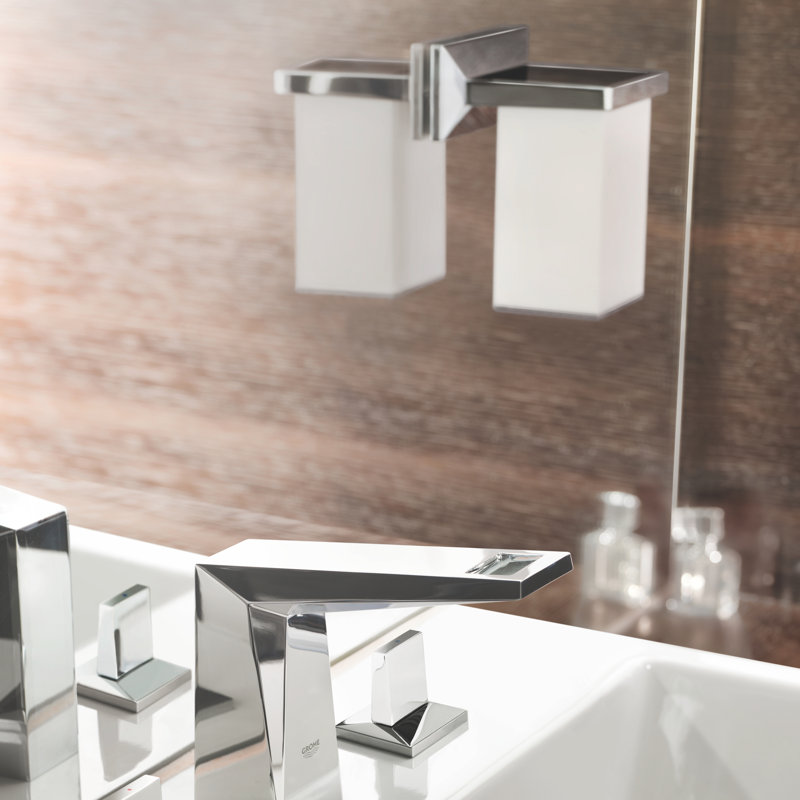 Allure Brilliant Chrome Wall Mount Toothbrush Holder