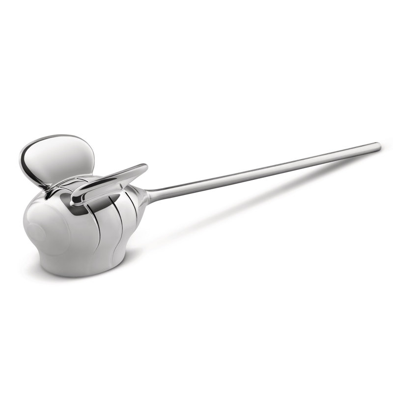 Polished Chrome Bumblebee Candle Snuffer, 6.9" Length