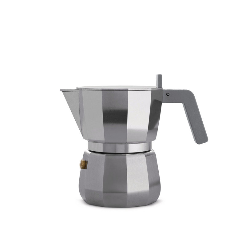 Stainless Steel 3-Cup Moka Espresso Coffee Maker