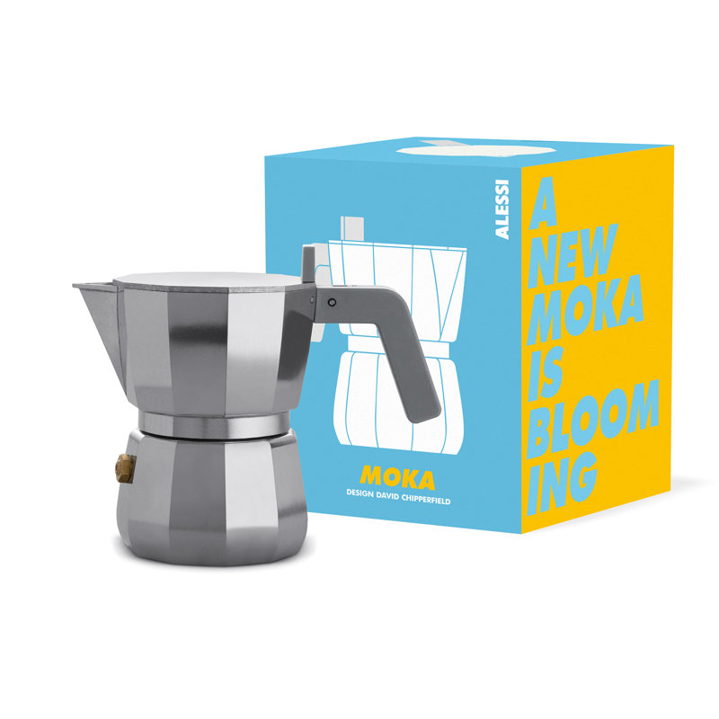Stainless Steel 3-Cup Moka Espresso Coffee Maker