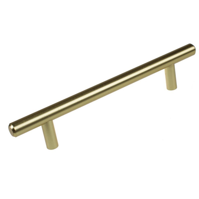 5" Brushed Bronze Modern Bar Pull with Mounting Hardware