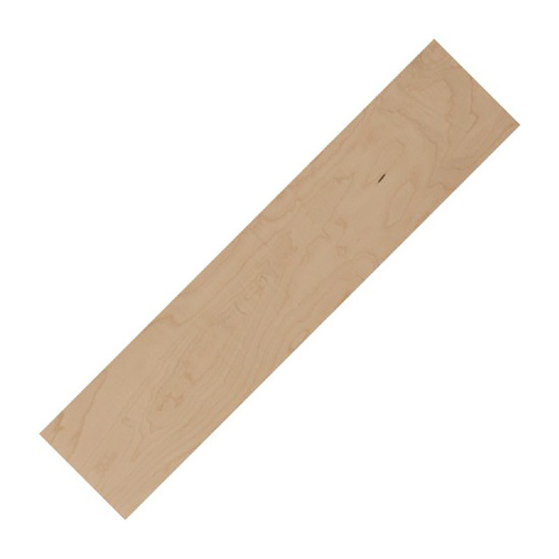 Maple Unfinished 36" Wide InvisiDoor Extra Bookcase Shelf