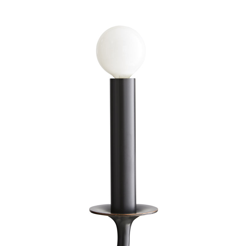 Bronze Sputnik 18-Light Double Tier Plug-In Chandelier