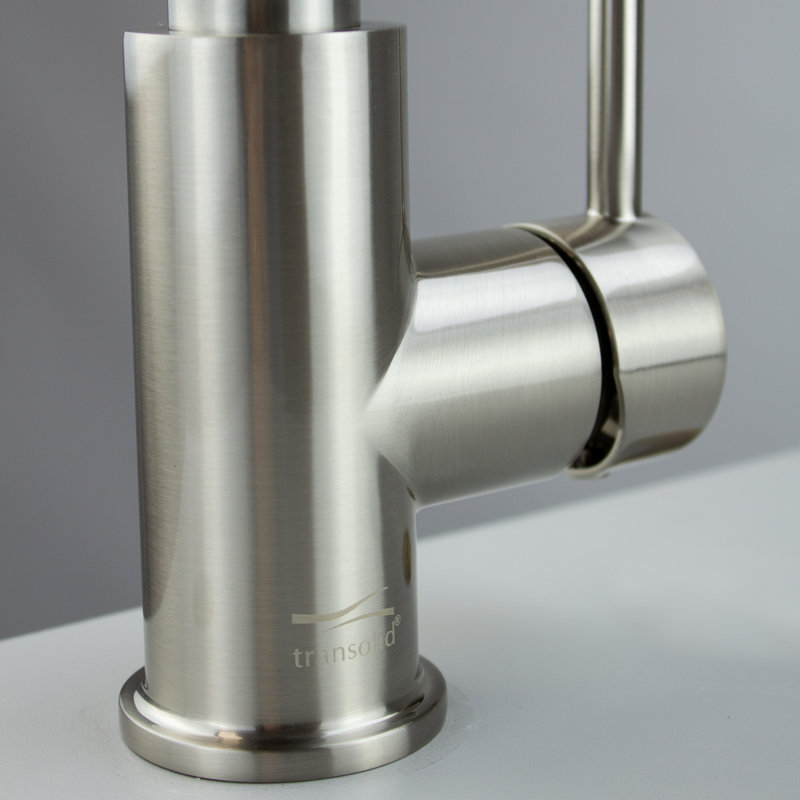 Cuisine Pro Luxe Stainless Steel Pull-down Kitchen Faucet with Sprayer