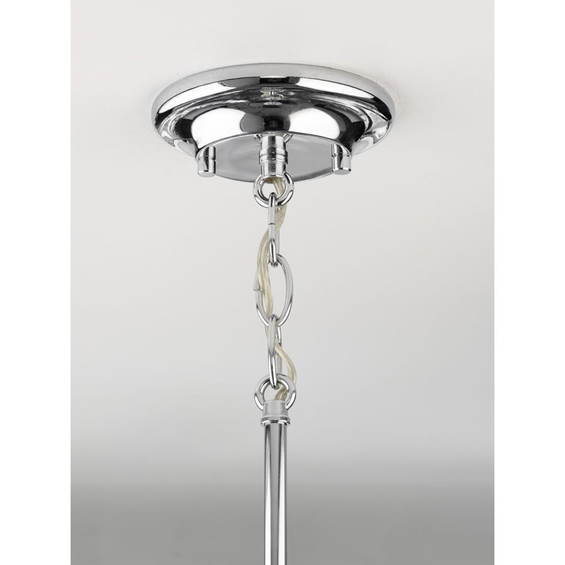 Matte Black Industrial Pendant Light with Clear Glass Shade