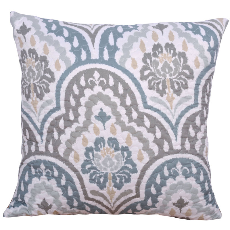 King White Microfiber Reversible Quilt Set