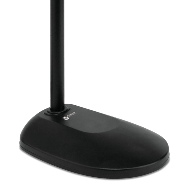 Arc Touch Adjustable Black Floor Lamp 25.81" Height