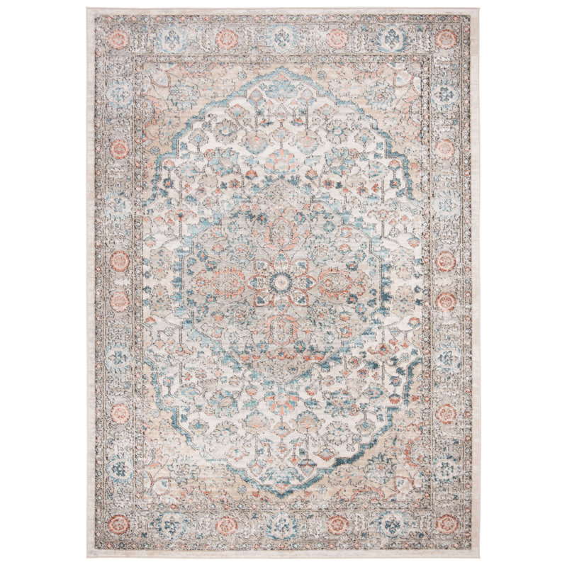 Handmade Gray Wool and Silk Rectangular Area Rug