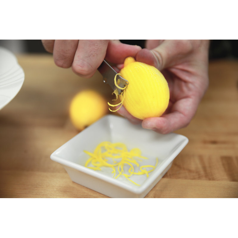 Kuchenprofi Parma 7-Inch Silver Stainless Steel Lemon Zester