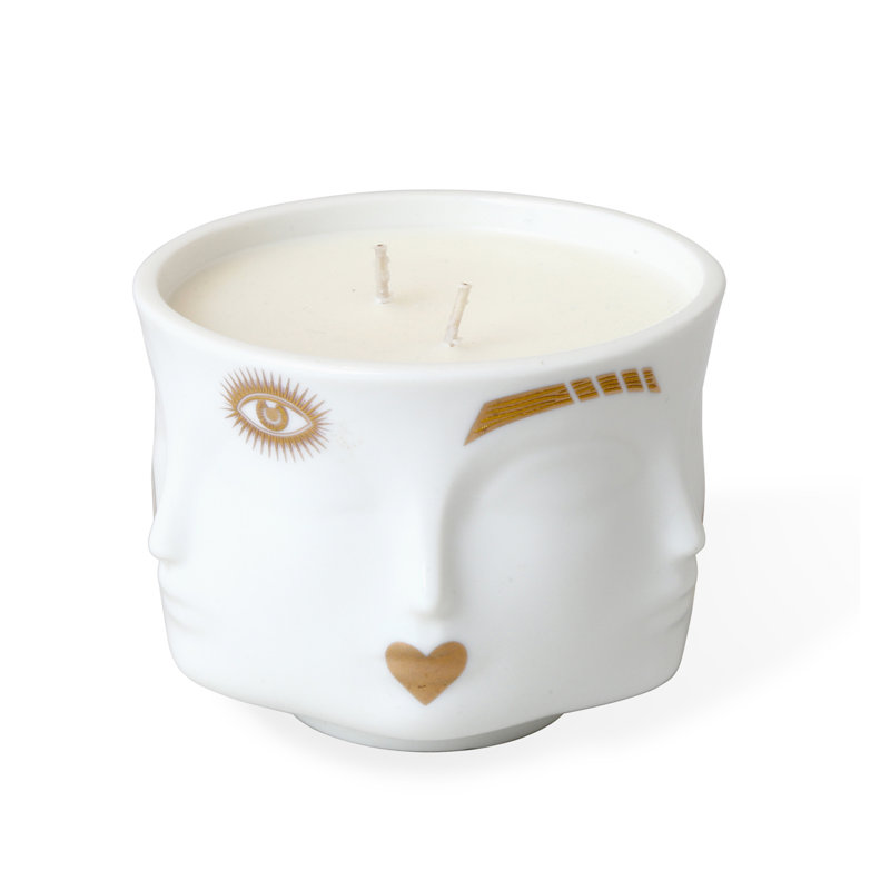Gilded Muse Pink Grapefruit & Rose Scented Soy Candle