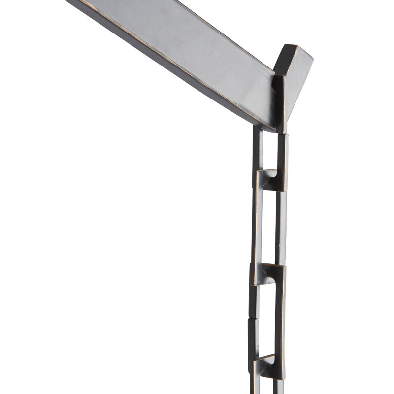 Adjustable Counterweight 69" Bronze Arched Floor Lamp