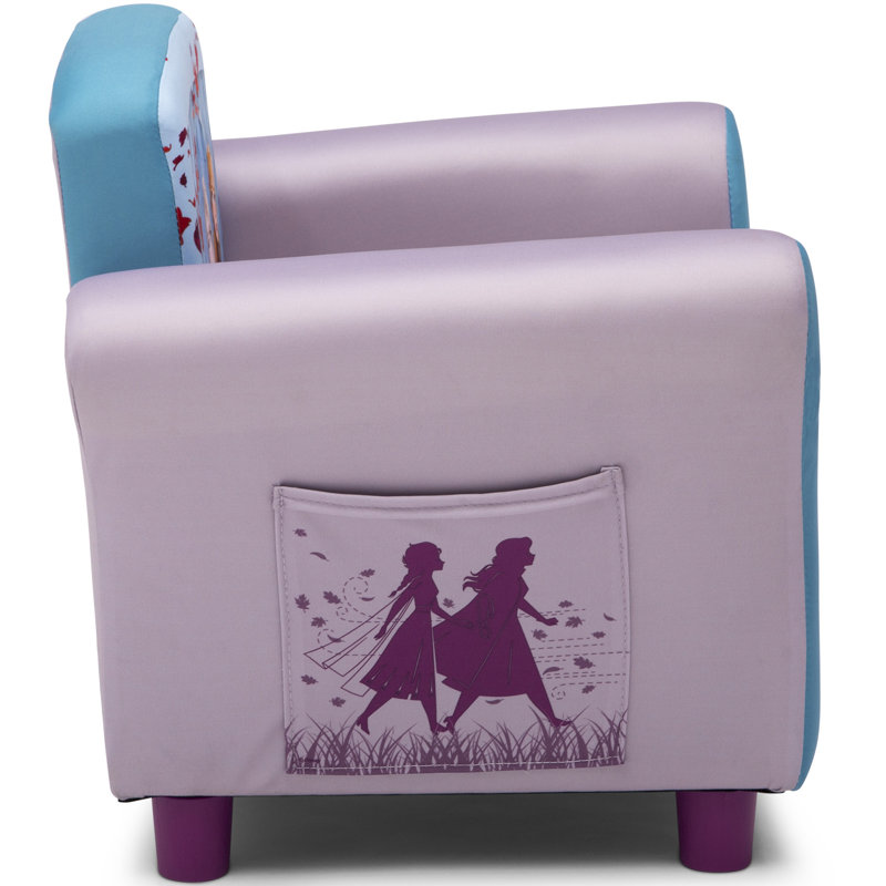 Elsa and Anna's Magical Adventure Polished Wood Children's Chair