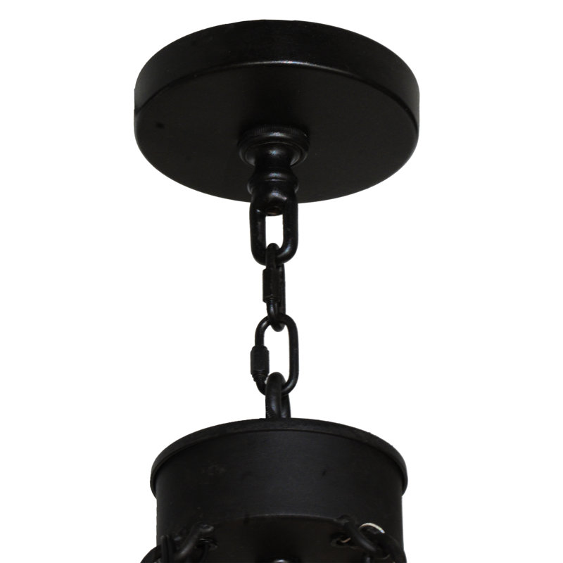 Gothic Rustic Black 27-Light Candle-inspired Chandelier
