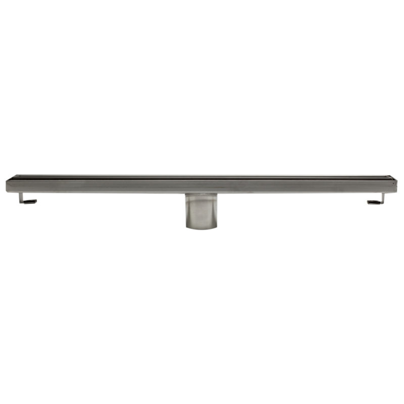 24" Stainless Steel Linear Shower Drain without Cover