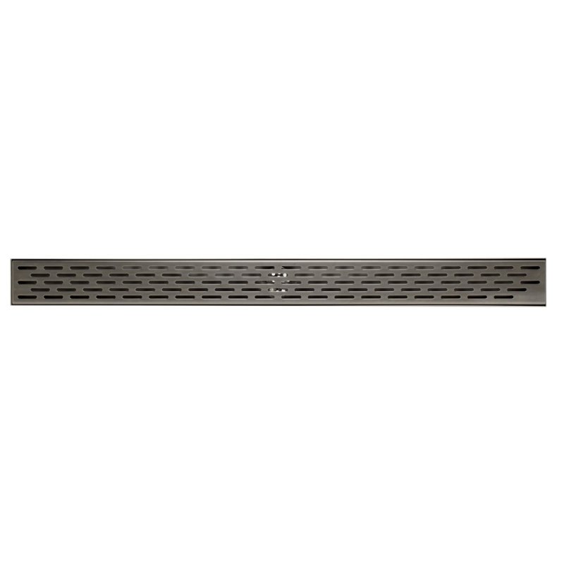 32" Stainless Steel Linear Shower Drain with Groove Holes