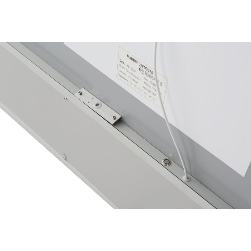 Soho Sleek LED Lighted Bathroom Mirror 72"x36" with Defogger and Dimmable Ambience
