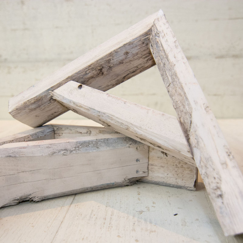Barnwood Décor 14" Classic Brown Shelf Bracket