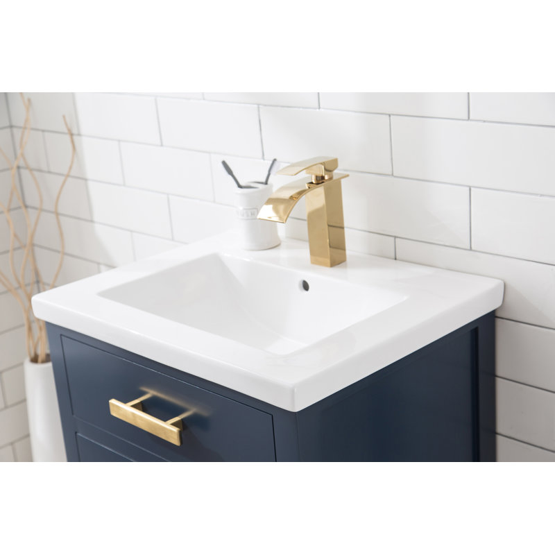 Monarch Blue 24'' Freestanding Single Bathroom Vanity