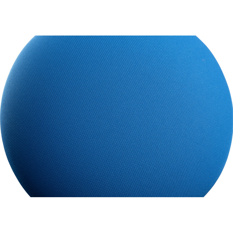 Cobalt Blue and Grey Swivel Lab Stool with Adjustable Height and Footring