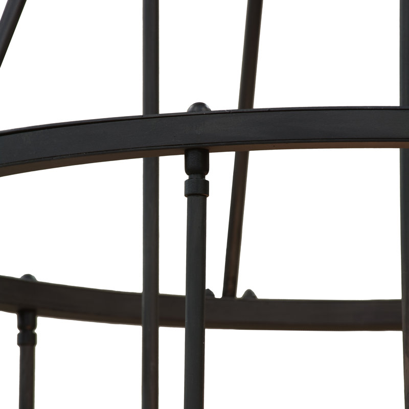 Timeless Bronze 80" Cascading 9-Light Chandelier