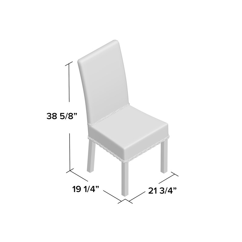 Parsons Transitional Honey Oak Cane Side Chair
