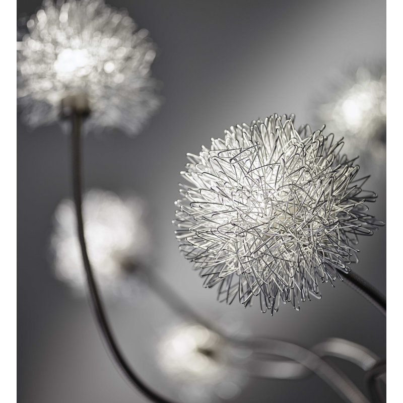 Arc Silver 68'' Adjustable LED Tree Floor Lamp