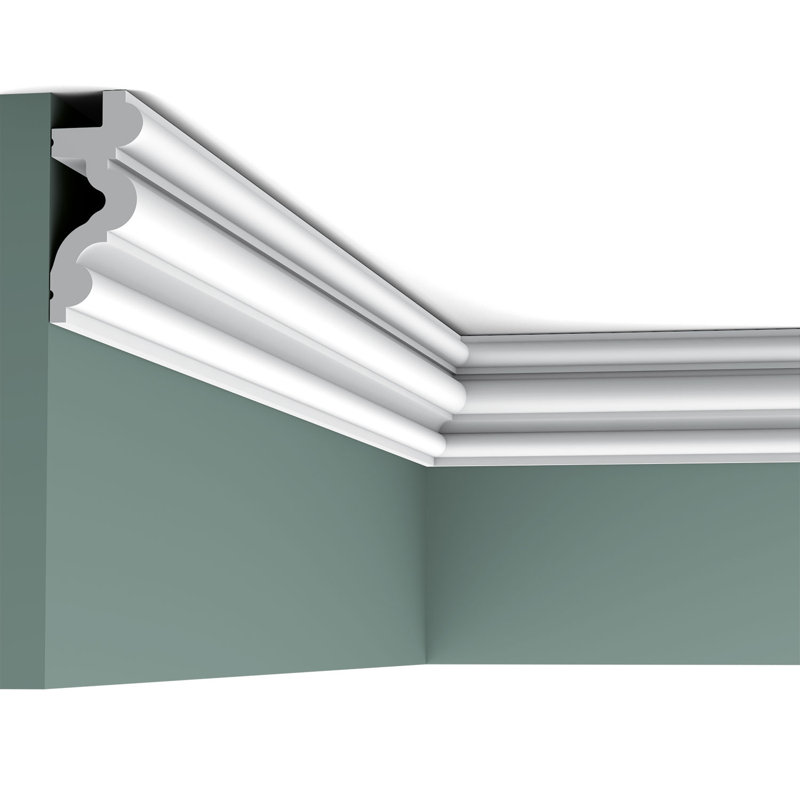 White Polyurethane Crown Moulding 3-1/4in H x 78in L